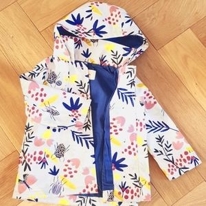 Catimini floral rain coat